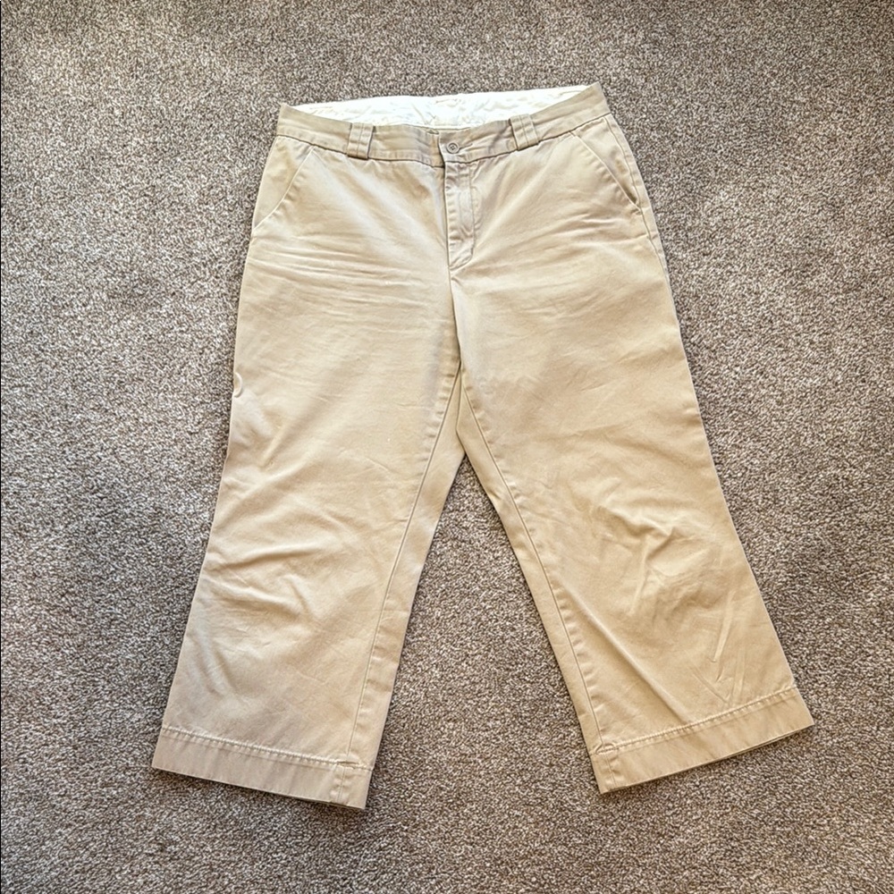 Women’s Capris Beige Pants